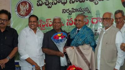 Telangana HC's Justice P Naveen Rao felicitated for pronouncing first ever Telugu judgment