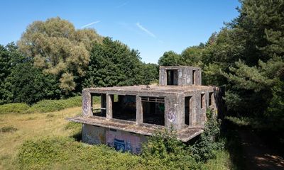 ‘Almost modernist’: appeal launched to save derelict RAF airbase building