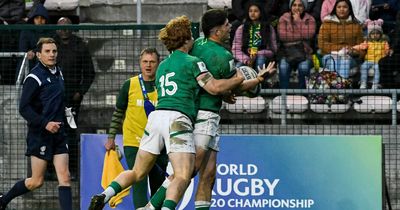 When are Ireland playing in the World Rugby U20 Championship Final?