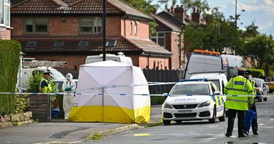 Man dies following 'disturbance' at house with huge police scene and evidence tent in place