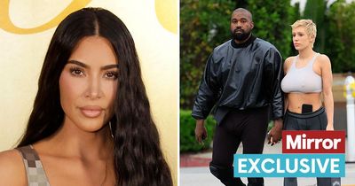 Kim Kardashian 'struggling' to watch Kanye West's new wife save him after she failed