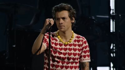 Harry Styles Becomes Latest Singer To Have Object Thrown At Him Mid-Concert Following Bebe Rexha, Pink And More