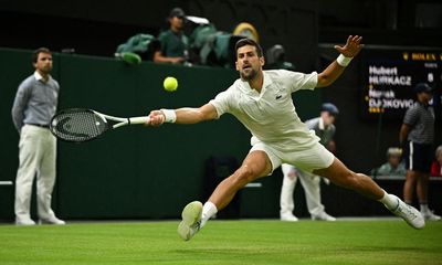 Novak Djokovic resists Hubert Hurkacz’s power to build two-set lead
