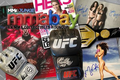 mmaBay: UFC, Bellator, MMA eBay collectible sales roundup (July 10) with UFC 290 winner signed gloves