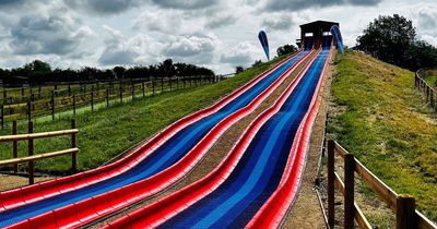 UK's longest Mega Slide arrives at attraction only 50 minutes from Nottingham