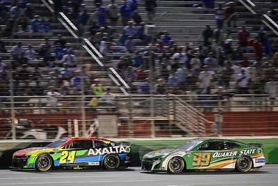 NASCAR Cup Atlanta: Byron comes back from lap down to win rain-shortened race