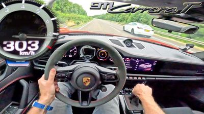 See Porsche 911 Carrera T With Seven-Speed Manual Hit 188 MPH With "Only" 379 HP