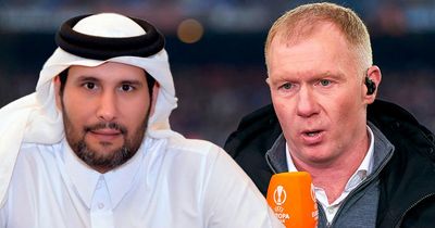 Paul Scholes expressed concerns on Man Utd takeover with Sheikh Jassim warning