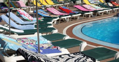 Security guard praised as he takes towels off sun loungers