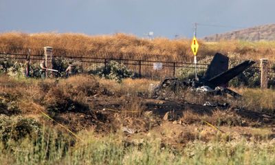 Six people killed after plane crashes into field in California