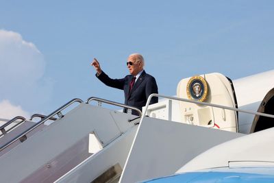 Biden heads to Europe amid questions over cluster munitions and Nato unity