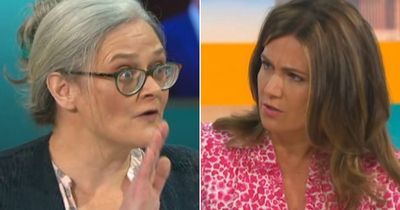 Susanna Reid shuts down GMB guest over 'condescending' remark in awkward interview
