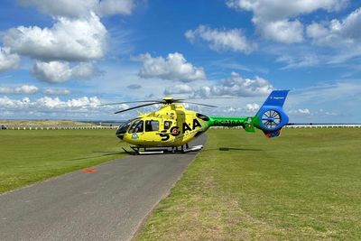 Emergency services attend crash near St Andrews golf course