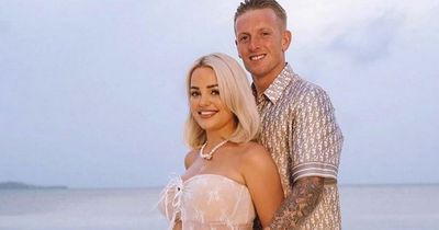 Jordan Pickford and wife Megan announce baby news as Jill Scott, Charlotte Crosby and more react