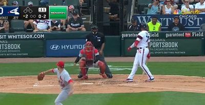 Eloy Jimenez walked away mid-at-bat when his timeout wasn’t granted and got struck out