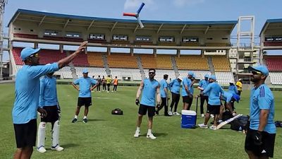 Watch: Team India's 'colourful fielding drill' to sharpen reflexes