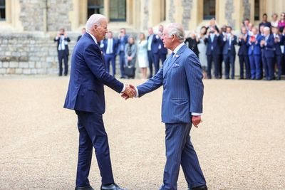 Joe Biden meets the King at Windsor Castle as flying UK visit nears end