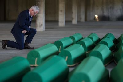Jews and Muslims come together at Srebrenica anniversary of Europe's only post-World War II genocide