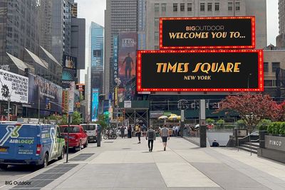 Welcome to New York—Through This Illuminating “Gateway to Times Square”