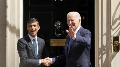 Biden meets British PM Rishi Sunak, King Charles ahead of NATO summit