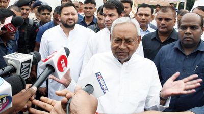 Nitish Kumar reportedly seen shouting at RJD MLC over his proximity to the BJP