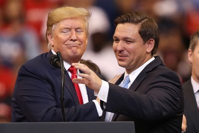 Trump steps on DeSantis' spotlight