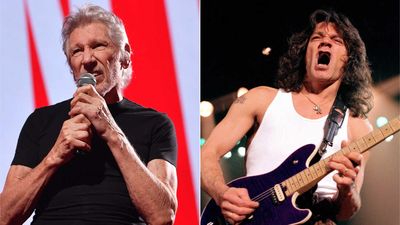 Roger Waters said he “couldn’t care less” about Van Halen, forgetting that he once appeared on a song with Eddie Van Halen