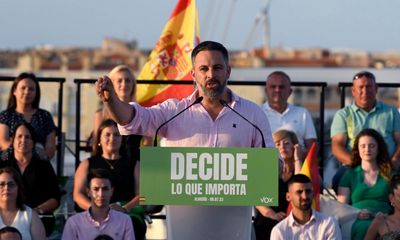 Spaniards worried about far-right Vox party sharing power, poll finds