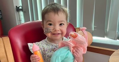 Little Hallie needs life-saving cancer treatment not available on the NHS
