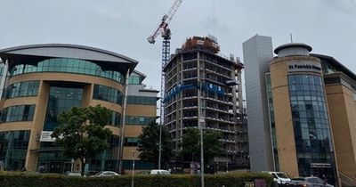 The cranes dominating Cardiff's skyline and what's happening beneath them