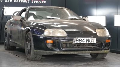 Toyota Supra Mk4 Not Washed In Years Is A Challenging Detailing Project