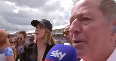 F1 team slams Martin Brundle after Cara Delevingne grid snub – "Respect goes both ways"