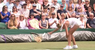Russian tennis star confronts umpire as bold call sees her crash out of Wimbledon