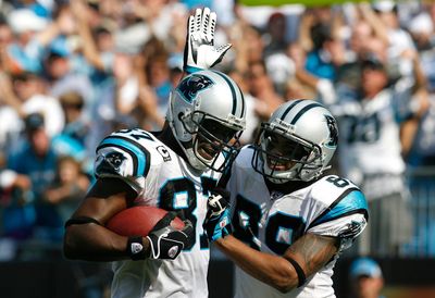 WATCH: Panthers Hall of Honor members welcome Julius Peppers, Muhsin Muhammad