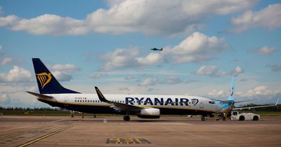 Ryanair issues statement after aircraft seen circling East Midlands Airport