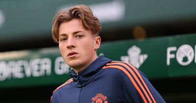 Who is Charlie Savage? The son of Robbie training with Manchester United's first team
