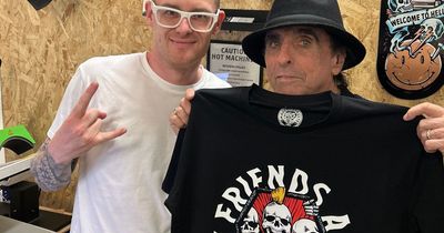 Afflecks Palace traders in shock as Alice Cooper rocks up to buy a t-shirt for Johnny Depp