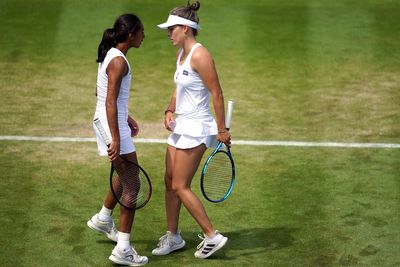 All-British pair reach women’s doubles quarter-finals for first time in 40 years