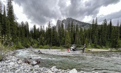 Man cited after landing helicopter to picnic in Grand Teton NP