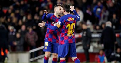 Jordi Alba may be forced to miss Inter Miami unveiling with Lionel Messi