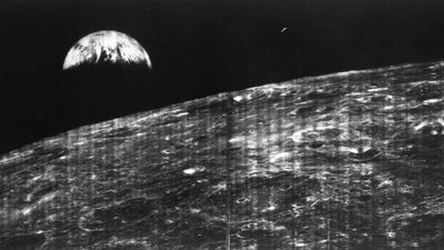 Want to bid on the first photo of the Earth taken from the moon? It could be yours for $8,000