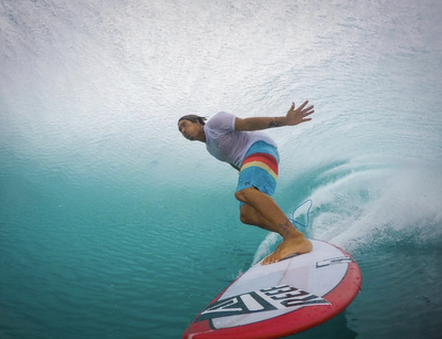Mikala Jones: Surfer dies after ‘severing artery’ riding waves in Indian Ocean