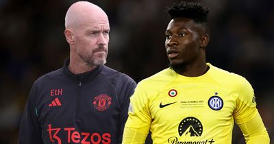 Everton make Man Utd transfer enquiry as Erik ten Hag closes in on Andre Onana