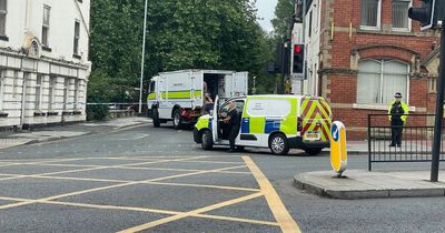 Police say 'suspicious package' found outside Jobcentre was 'not viable'