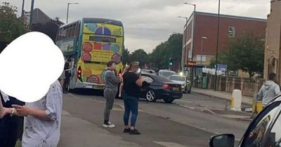 Bulwell crash leads to bus diversions