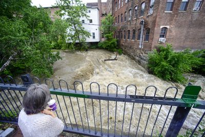 Catastrophic flooding is sweeping through Vermont and golf courses are taking a beating