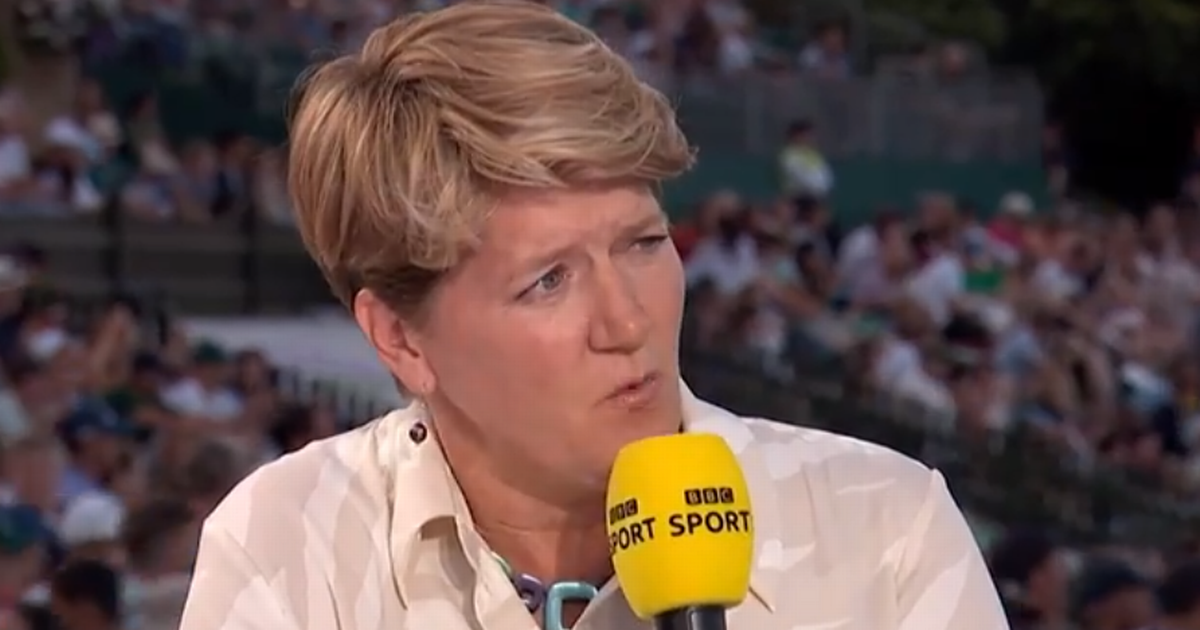 Clare Balding cracks BBC joke as Wimbledon coverage…