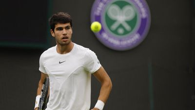 Alcaraz overcomes Berrettini to reach last eight at Wimbledon for first time