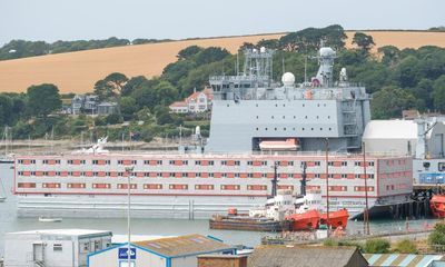 Housing asylum seekers on barge may only save £10 a person daily, report says