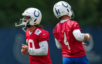 Colts QB room building ‘a lot of good camaraderie’